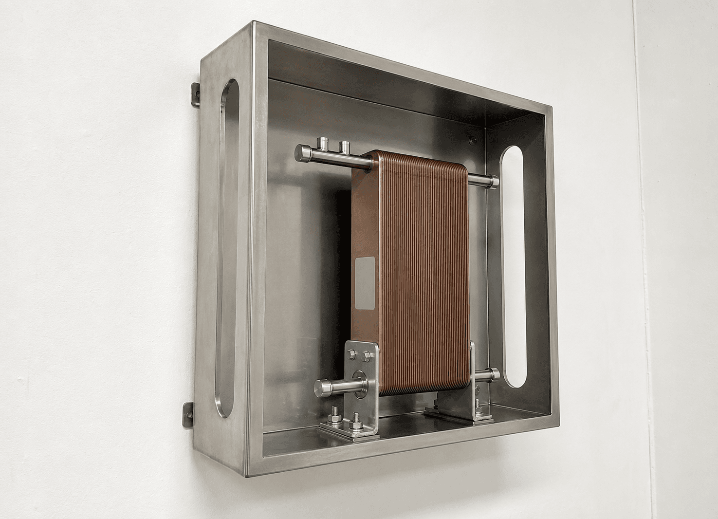 Wall-mounted Perma Cool BLAST 60/45 flux box heat exchanger