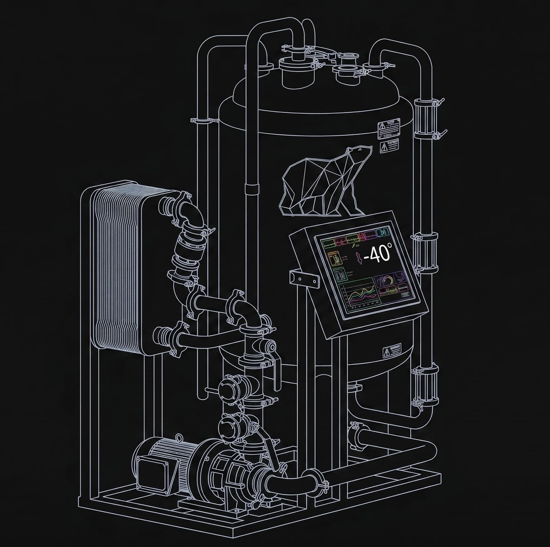 Perma Cool BLAST 150/45 ethanol pre-chiller