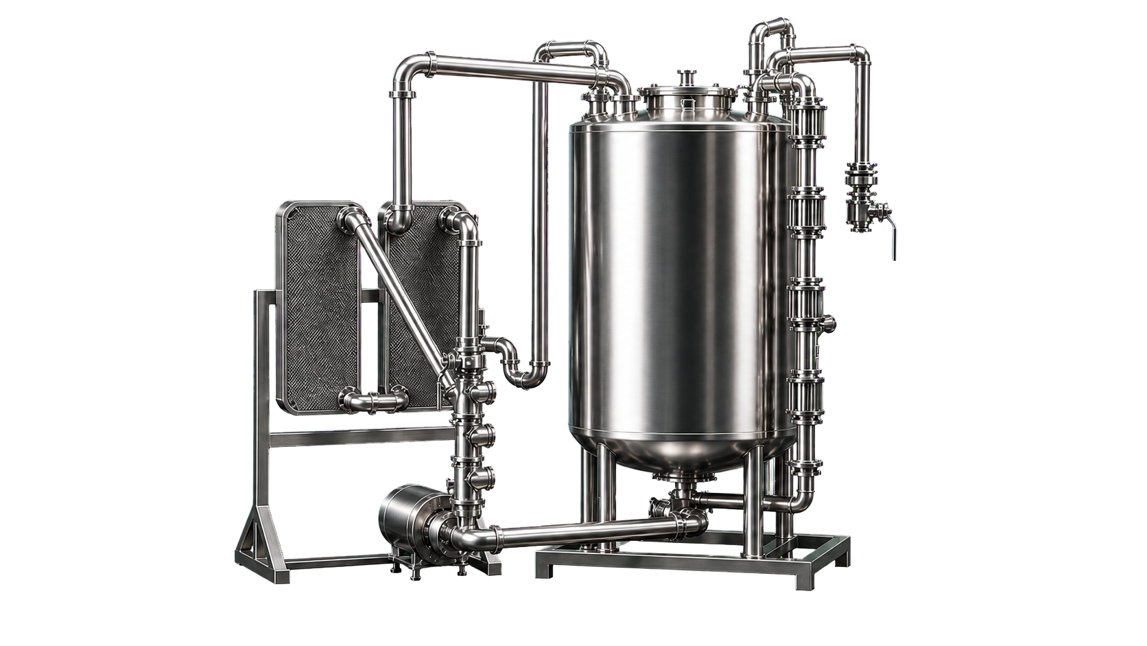 Stainless steel regenerative chilling equipment